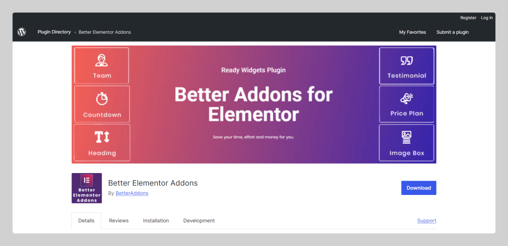 Better Elementor Addons, Best Elementor Addons, Wptowp