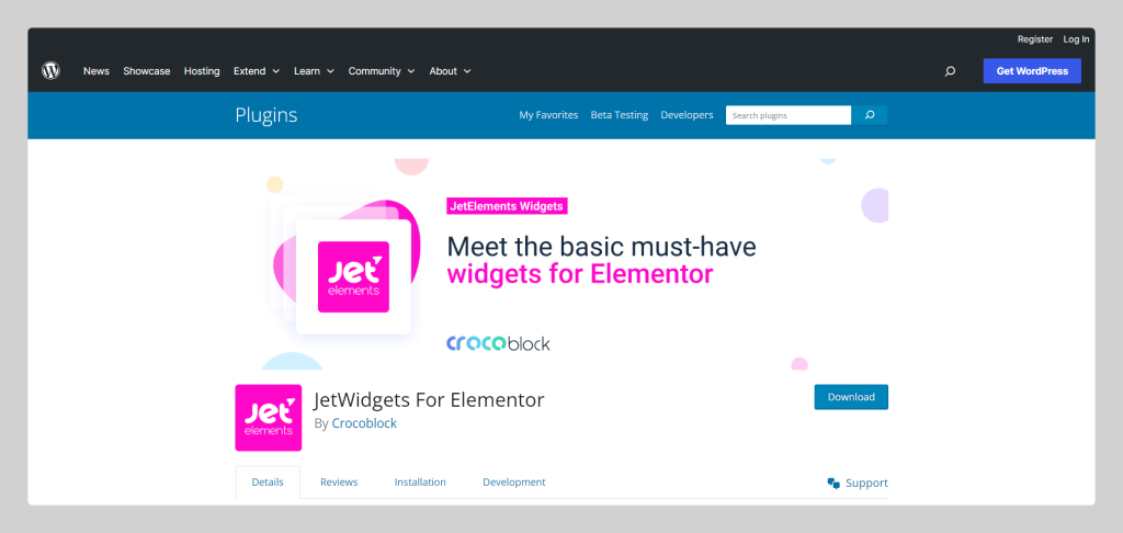 JetWidgets For Elementor, Wptowp