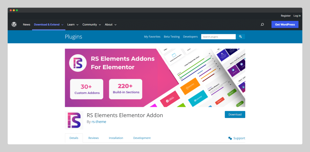 RS Elements Elementor Addon, Wptowp