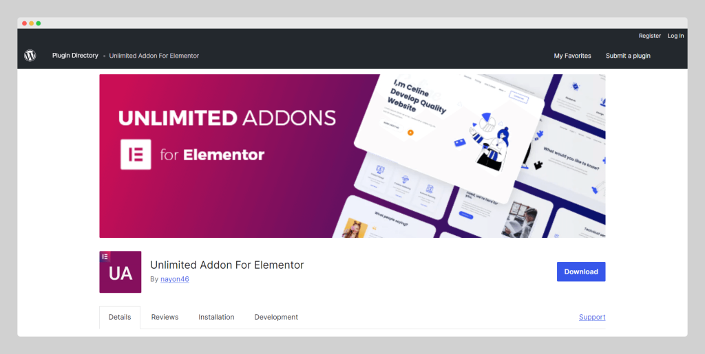 Unlimited Addon For Elementor, Wptowp