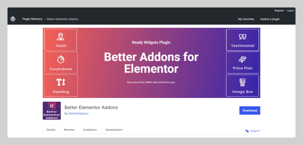 WPBITS Addons For Elementor Page Builder, Wptowp