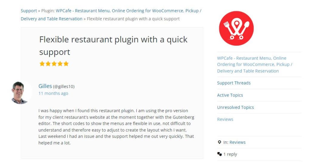 WPCafe best restaurant management plugin, wptowp
