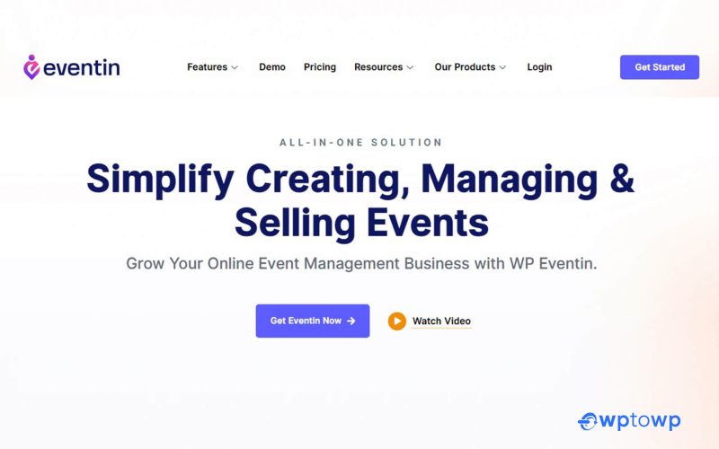 Eventin Event Management Plugin, wptowp
