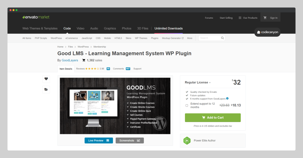 Good LMS, WordPress LMS Plugins