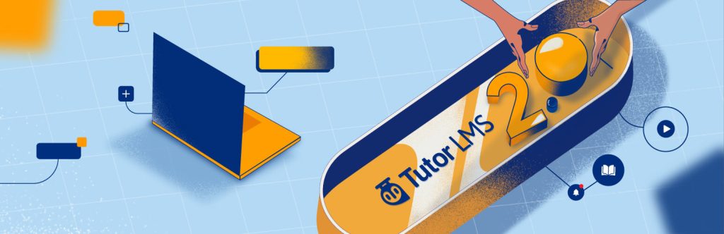 TutorLMS banner, wptowp