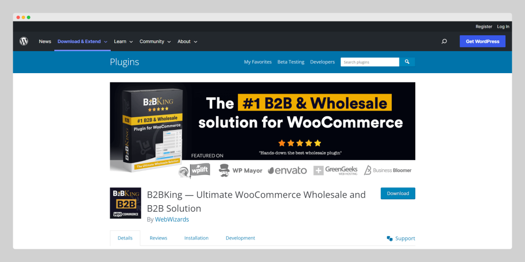 B2BKing, B2B Wholesale Marketplace Plugins, Wptowp