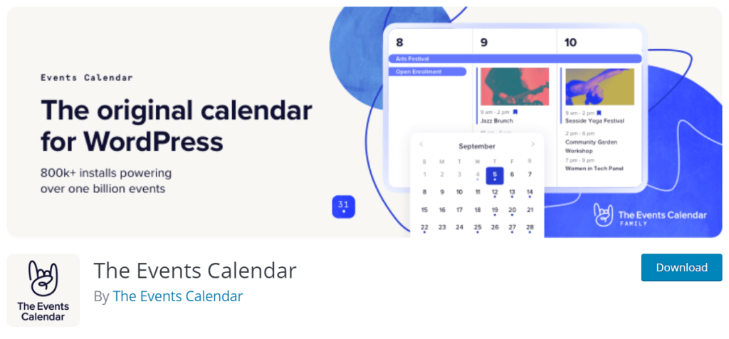 The Events Calendar, Events Manager Alternative plugin, Wptowp