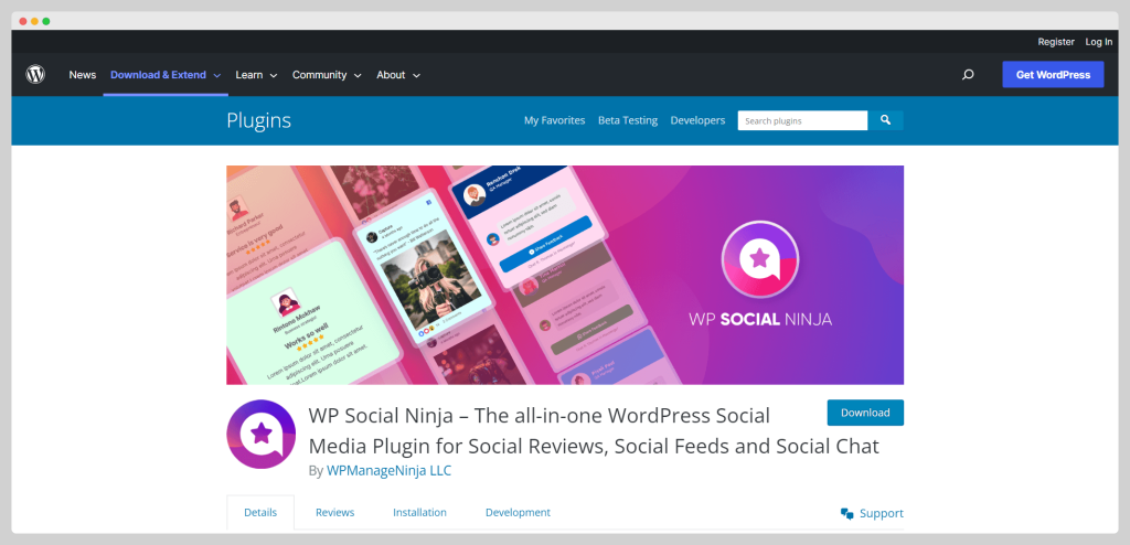 WP Social Ninja review, wptowp
