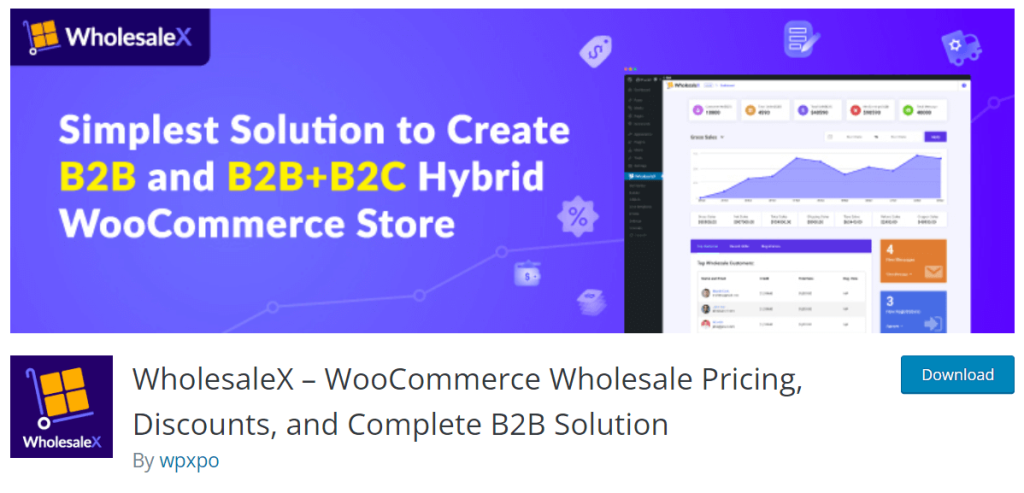 WholesaleX plugin, wptowp
