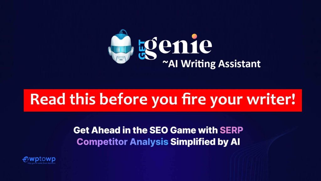 GetGenie AI Writer Assistant Tools