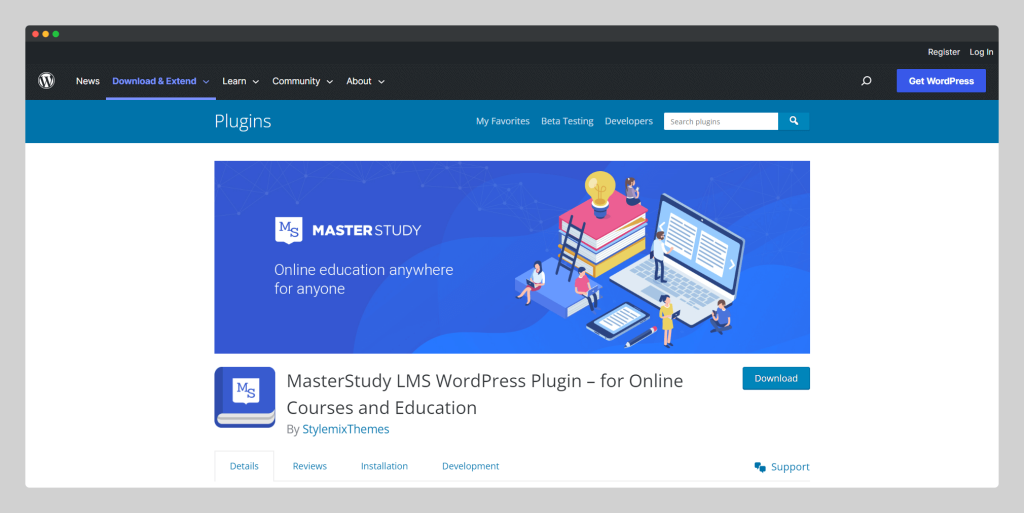 MasterStudy best LMS WordPress plugin, wptowp
