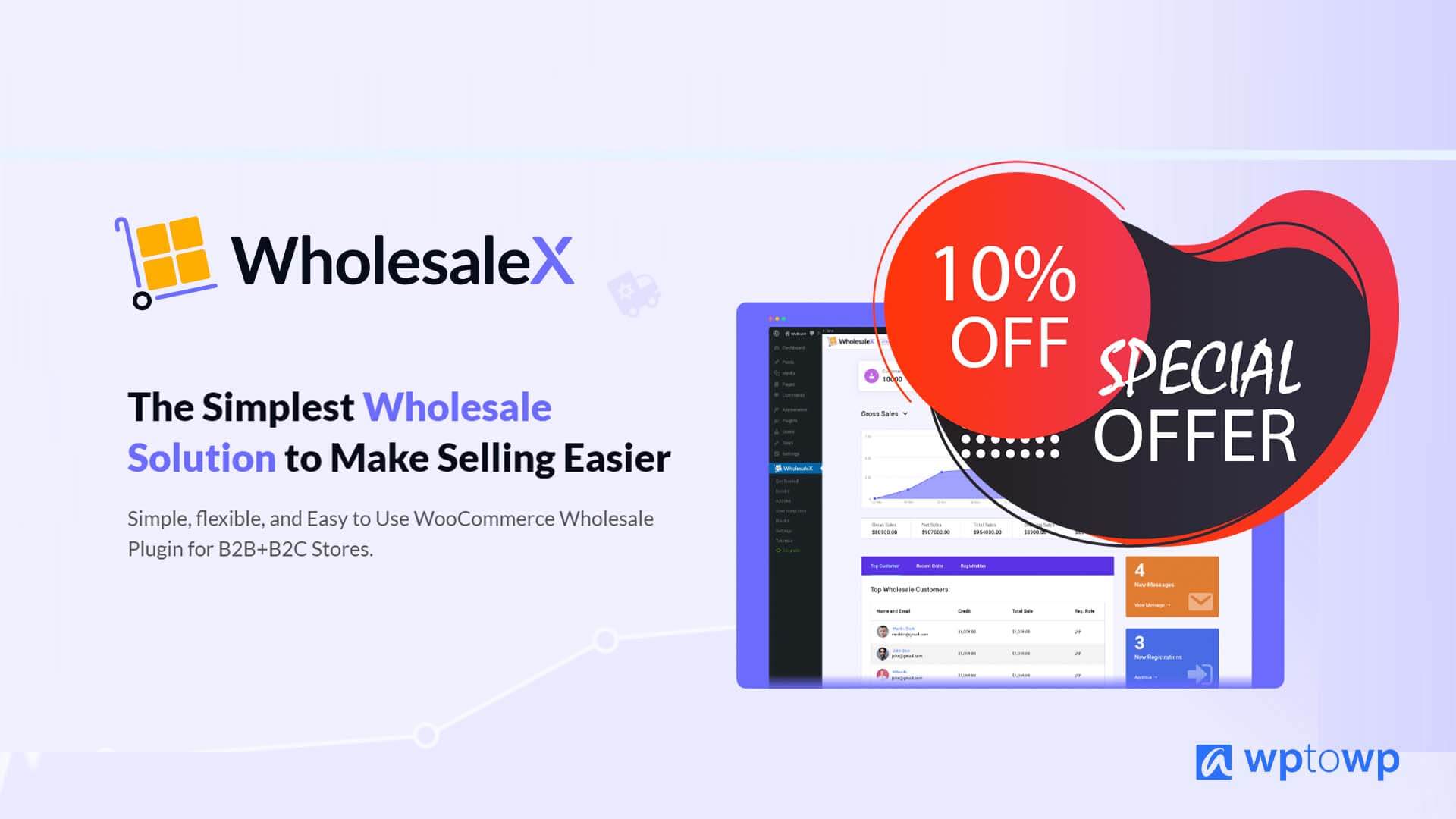 WholesaleX coupon code, Wptowp