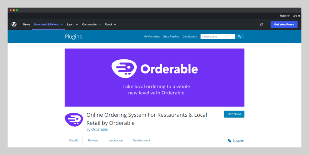 Orderable, Best Restaurant Plugin for WooCommerce