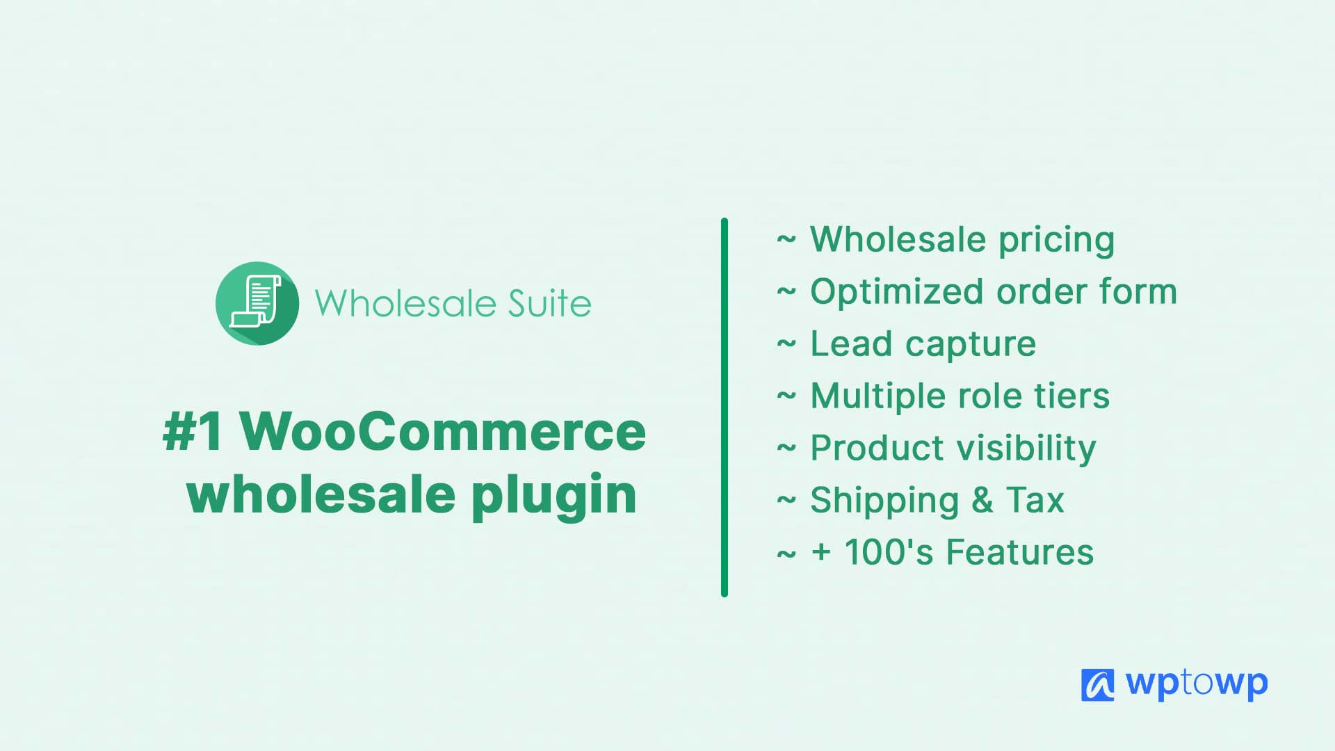 Wholesale Suite Pro, Wptowp
