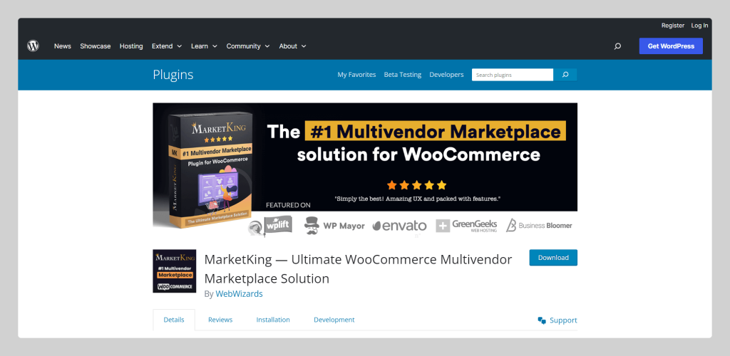 MarketKing, WooCommerce Multi vendor solutions, Wptowp