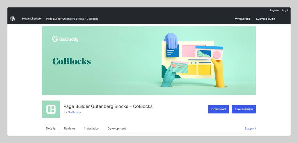CoBlocks, Block Editor Plugin, Wptowp
