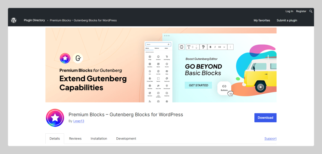 Premium Blocks, Gutenberg Blocks for WordPress, Wptowp