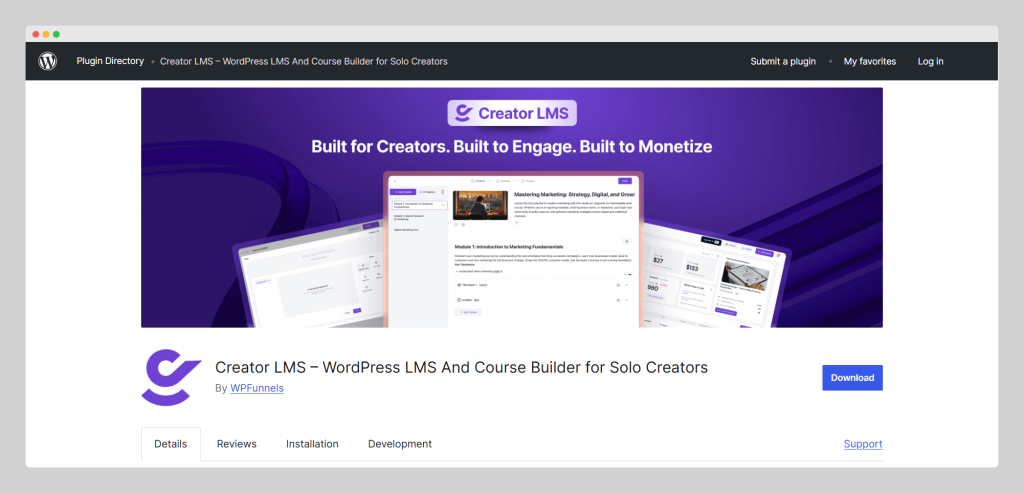 Creator LMS Review, New WordPress LMS Plugin for Solo Creators, Wptowp