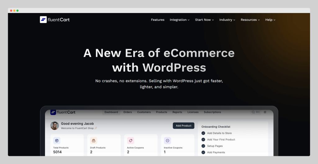 FluentCart, WooCommerce Alternative, Wptowp