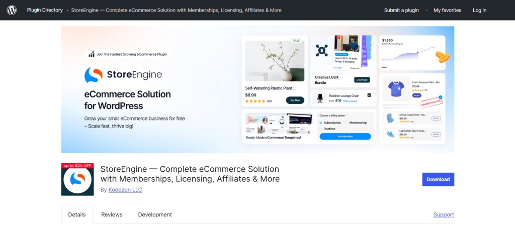 StoreEngine, WooCommerce Alternative, Wptowp