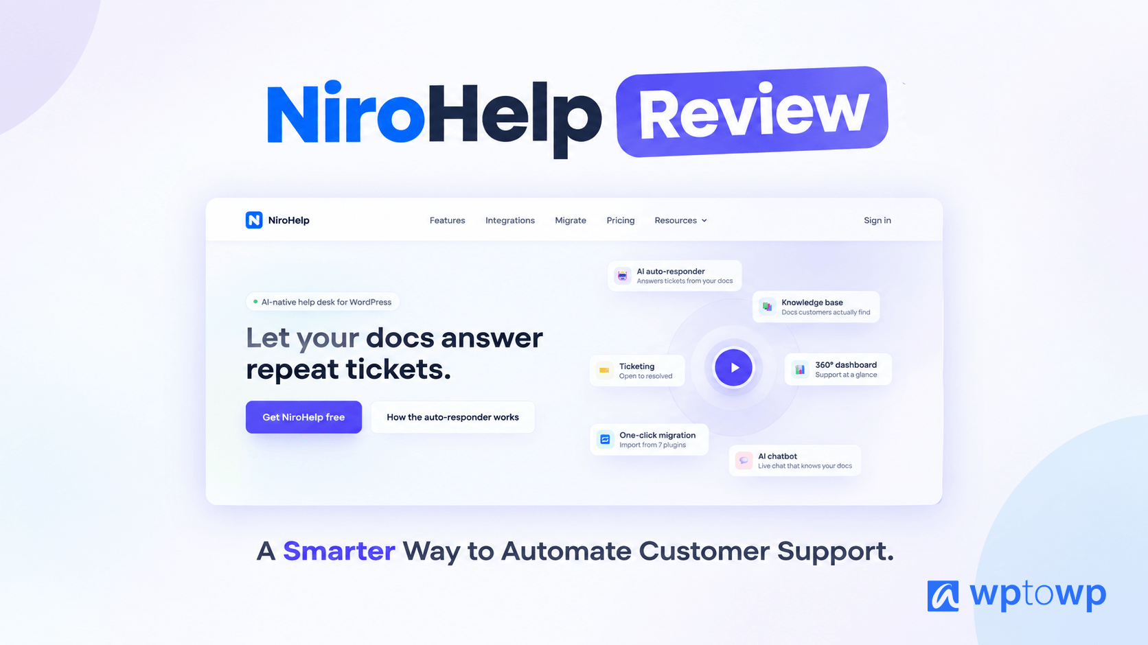 NiroHelp Review, A Smarter Way to Automate Customer Support, Wptowp